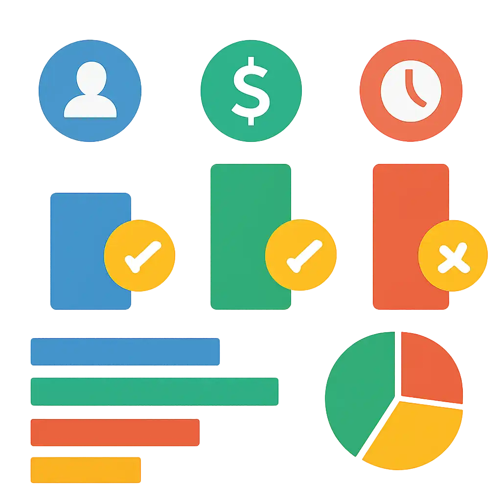 Infographic comparing options using coloured bars and, Crazy Time
