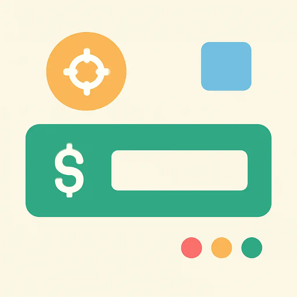 Close-up of button or form field for cash hunt pachinko, Crazy Time