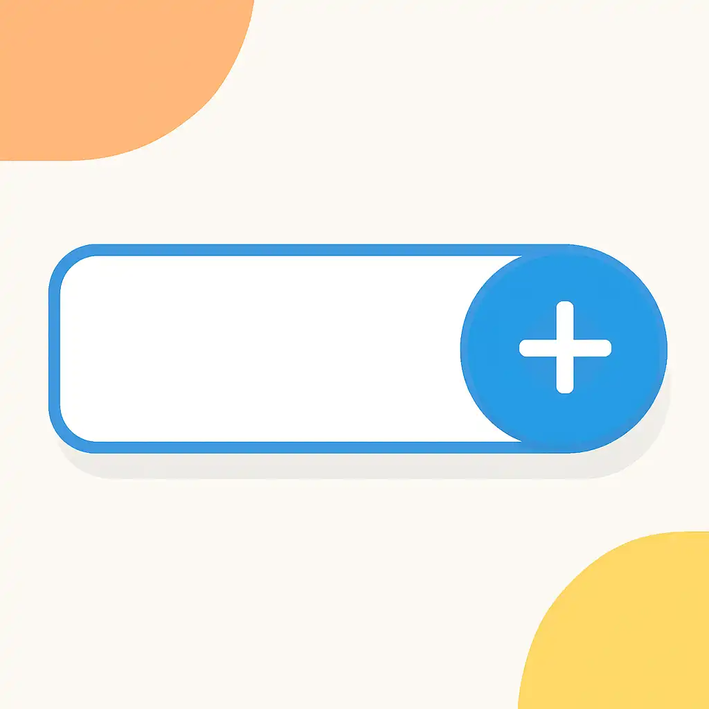 Close-up of button or form field for crazy time